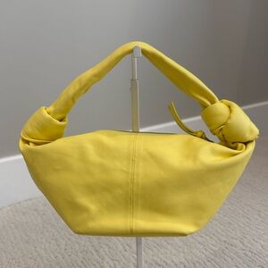 Bottega Veneta Double Knot mini bag leather yellow